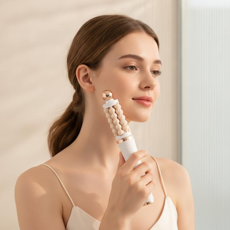 3D Facial Roller Massager Rota - đánh giá và giá Luxury Skincare Tools